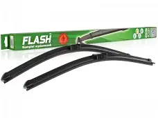 Tani Wycieraczki samochodowe FLASH (płaskie) do Volkswagen Polo Hatchback 06.2002-06.2005