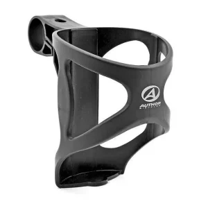 Koszyk na bidon Author ABC-55 czarny matowy z białym logo Wysoka jakość