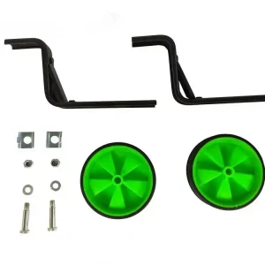 Oryginalny Kółka boczne, podporowe regulowane 12-16-20" zielone