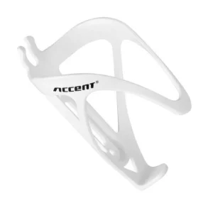 Koszyk na bidon Accent Ram tworzywo biały połysk Wyprzedaż