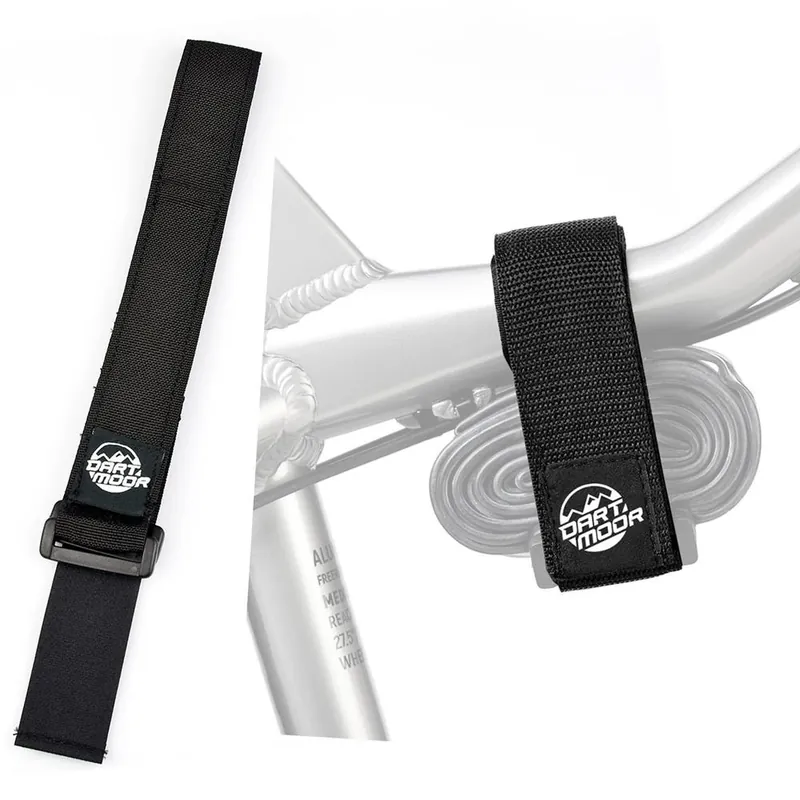 Oryginalny Pasek Dartmoor Cargo strap, 57 cm, do przytroczenia dętki, pompki, kluczy itp. do ramy, czarny