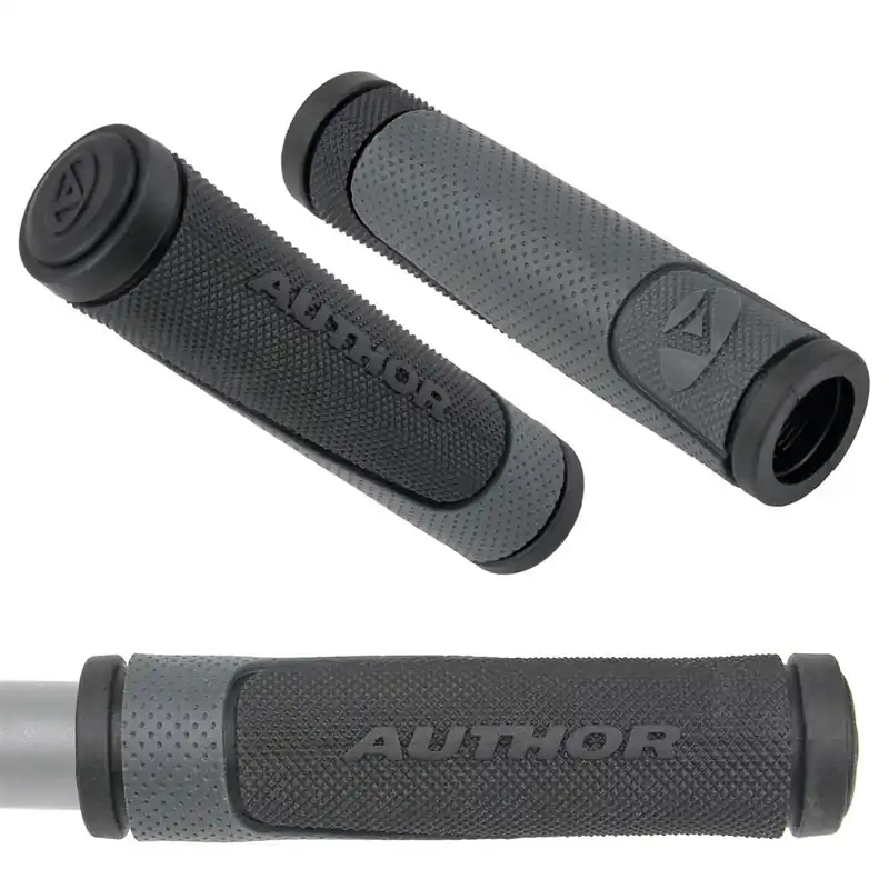 Tylko dziś Chwyty kierownicy Author AGR-600 28x125 mm czarno-szare