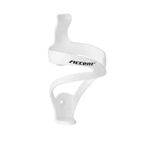 Koszyk na bidon Accent Twist biały połysk Autentyczny