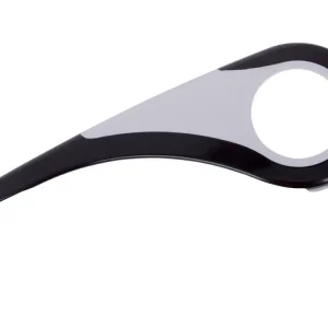 Osłona łańcucha City 36-38T, czarno-srebrna Premium