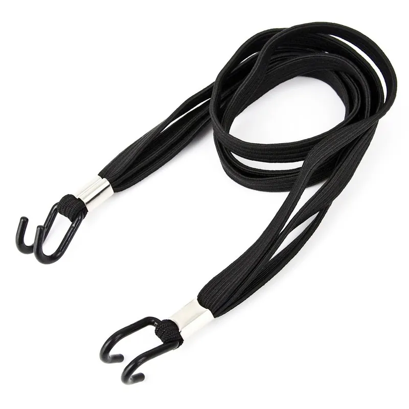 Gumy do mocowania bagażu potrójna czarna Premium