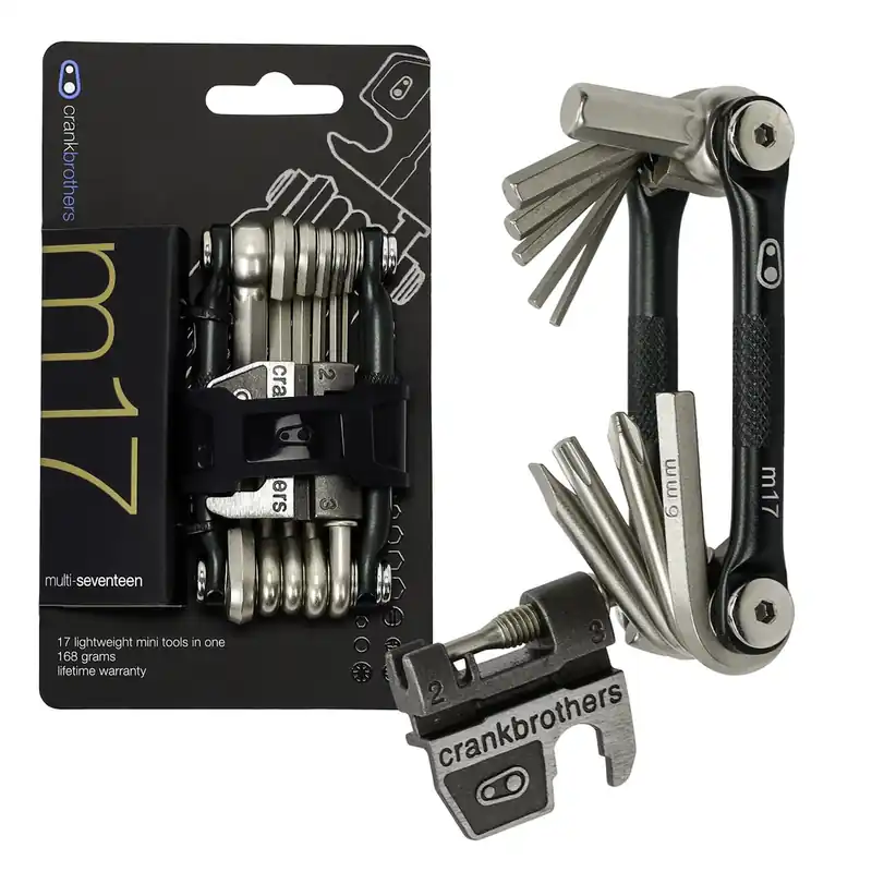 Szybka dostawa Zestaw narzędzi (multitool) Crankbrothers M17 multi-seventeen, czarny