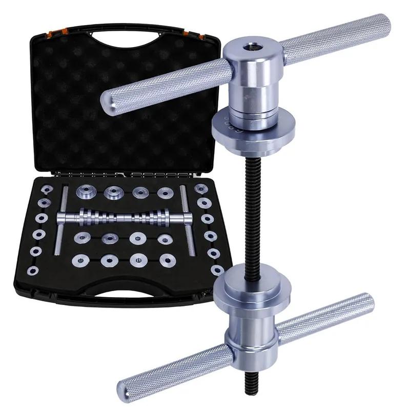 Prasa do łożysk piast rowerowych, sterów, suportów - zestaw w walizce Promocja