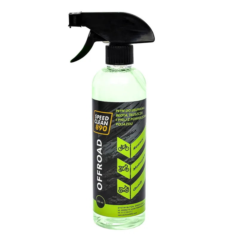Najlepsza cena Płyn do usuwania błota, kurzu SpeedClean890 Offroad, butelka 500 ml, atomizer