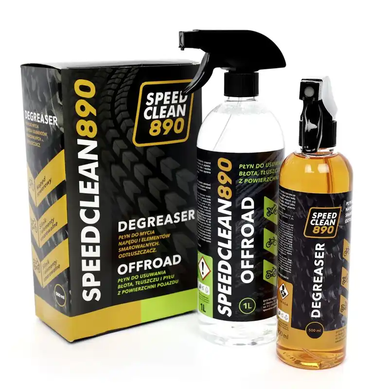 Zestaw SpeedClean890, Degreaser 500ml i płyn do mycia Offroad 1000 ml Popularny