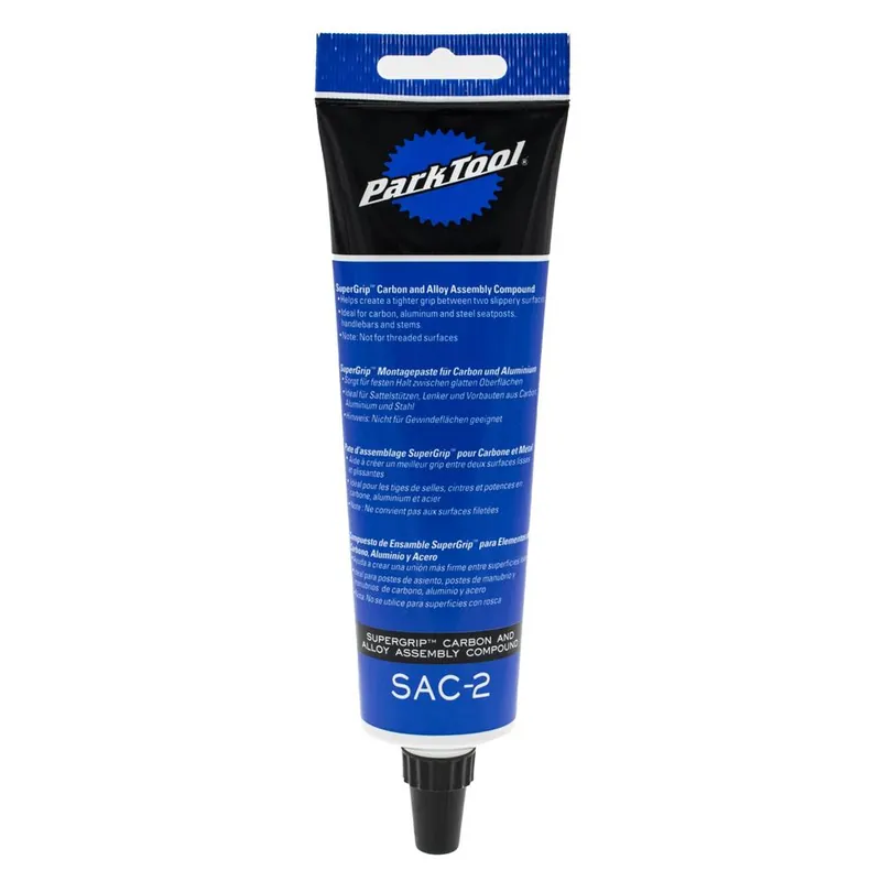 Nowość Smar montażowy Park Tool SAC-2 SuperGrip do części stałych z karbonu i aluminium/stali tuba 118 ml