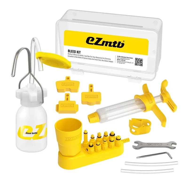 Wyprzedaż Zestaw EZMTB 2022 Lite do odpowietrzania hamulców hydraulicznych