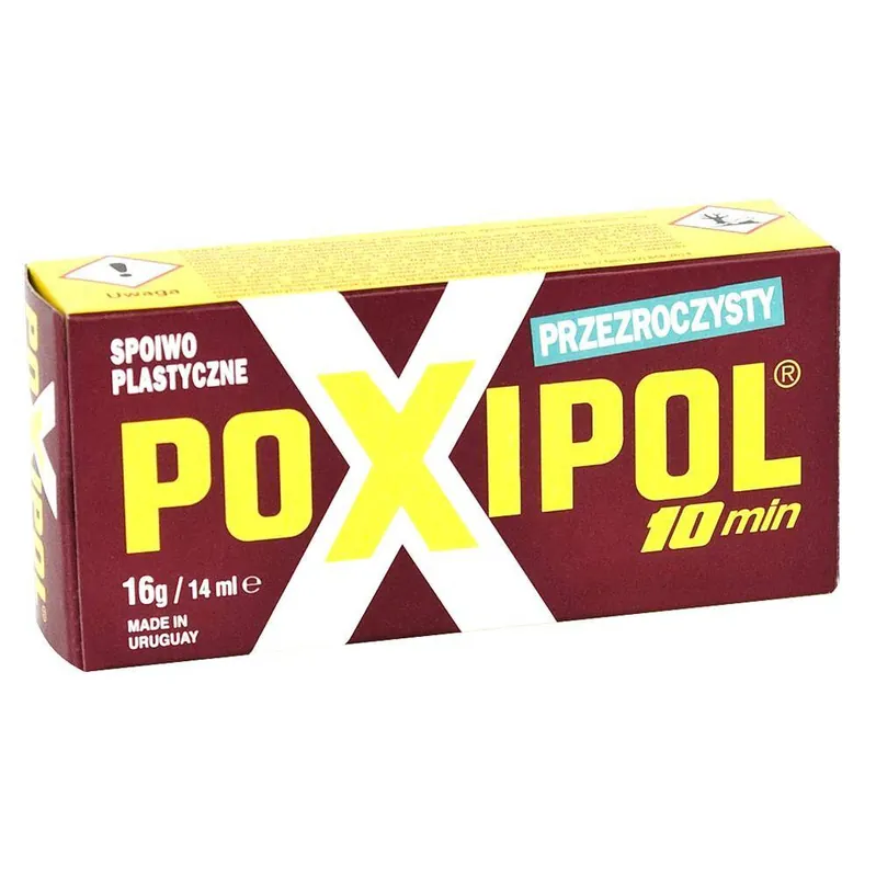 Klej dwuskładnikowy Poxipol 16g,przeźroczysty Oferta