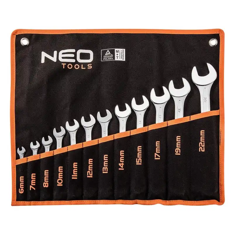 Zestaw kluczy Neo Tools, płasko-oczkowe, 6-22 mm, 12 szt. Najlepsza cena