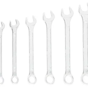 Klucze płasko-oczkowe Top tools, 8-17 mm, zestaw 6 szt. Wysoka jakość