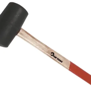 Młotek gumowy Top Tools, 60mm, 400 g, trzonek drewniany Oryginalny