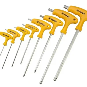 Kup teraz Klucze imbusowe typu "T" Topex,2-10 mm, zestaw 8 szt.