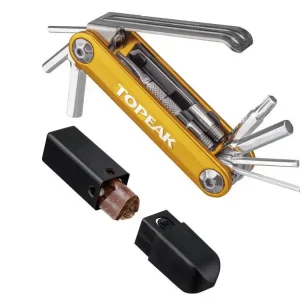 Autentyczny Zestaw narzędzi/kluczy (scyzoryk) Topeak Tubi 11 Combo, 12 w 1