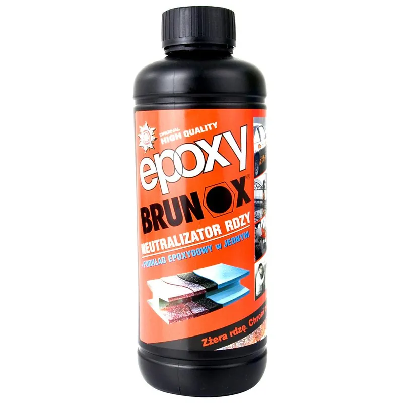 Brunox Epoxy 1L - neutralizator rdzy i podkład epoxydowy w jednym Autentyczny