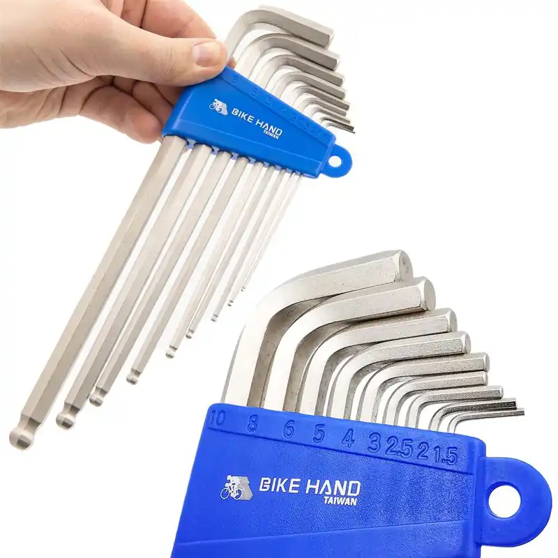 Zestaw kluczy imbusowych Bike Hand YC-623 9 sztuk 1.5-10 mm Oferta limitowana