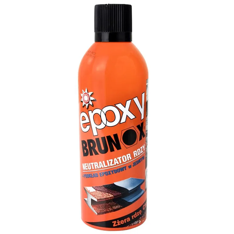 Brunox Epoxy 400 ml Spray - neutralizator rdzy i podkład epoxydowy w jednym Autentyczny