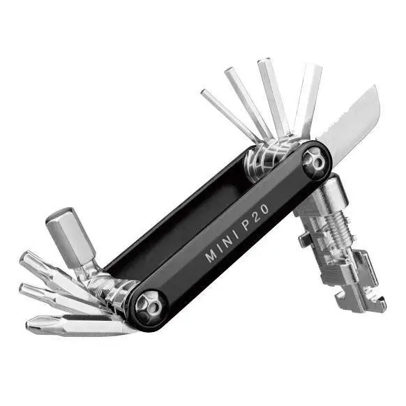 Zestaw narzędzi (scyzoryk) Topeak Mini P20, 20 funkcji, czarny Najlepsza cena