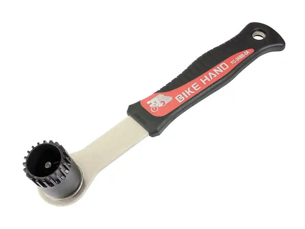 Zwrot pieniędzy Klucz Bike Hand YC-26BB-2A do osi suportu Shimano "kwadrat"/"Octalink" z rączką