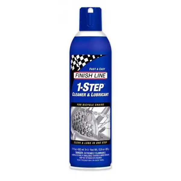 Olej do łańcucha Finish Line 1-Step syntetyczny 502 ml aerozol Szybka dostawa