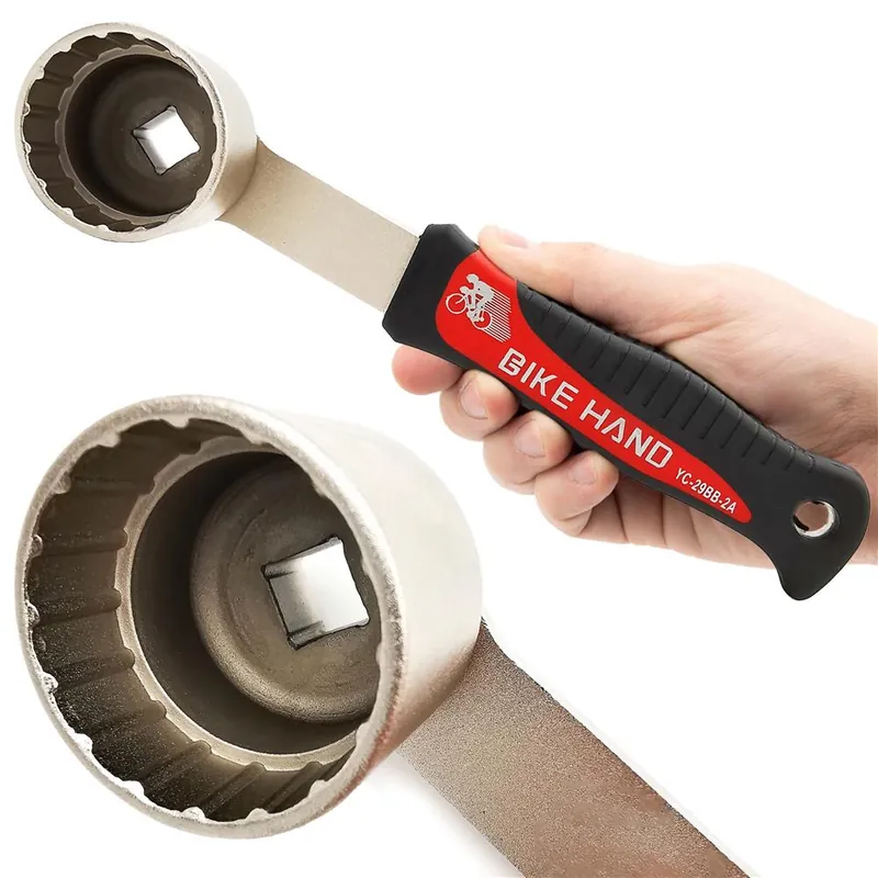 KluczBike Hand YC-29BB-2A do mechanizmu korbowego Hollowtech II z rączką CenterLockE-THRU Nowość