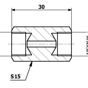 Rabat PRZEWODY HAMULCOWE ŁĄCZNIK PRZEWODÓW HAM. WEW. 12X1 DF - WEW. 3/8"X20 DF