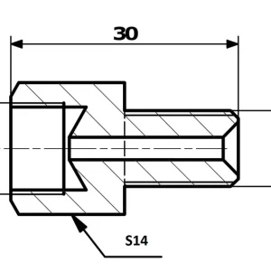 Premium PRZEWODY HAMULCOWE ŁĄCZNIK PRZEWODÓW HAM. WEW. 3/8"X24 DF - ZEW. 7/16"X20 DF