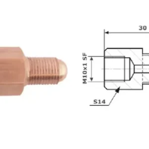 Oferta PRZEWODY HAMULCOWE ŁĄCZNIK PRZEWODÓW HAM. WEW. M 10X1 SF + ZEW M 1/2"X20 SF