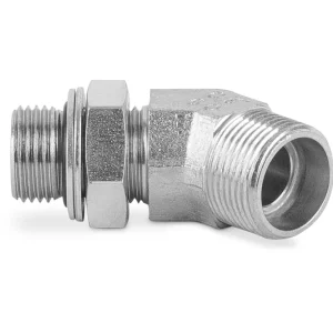 Przyłaczka kolankowa 45st z przeciwnakrętką M14x1.5 M16x1.5 08S 7635-08SM-1 (106515.1) - CAST Ekspresowa dostawa