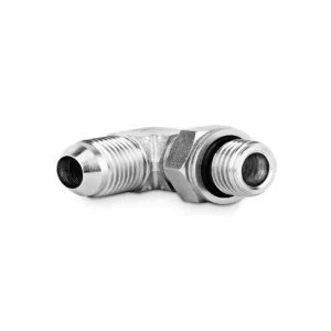 Przyłączka kolankowa z przeciwnakrętką 1/4” BSP-7/16” JIC 5230-04-04 - IMM / Interpump Wysoka jakość