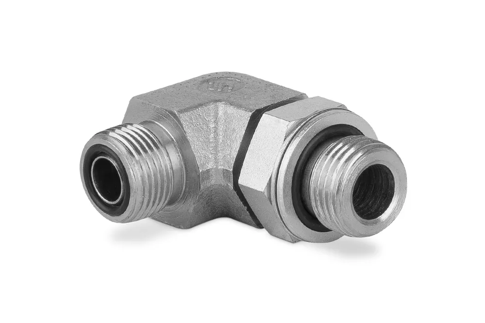 Popularny Przyłączka kolankowa z przeciwnakrętką 3/4” BSP-1” ORFS 6215-12-13 - IMM / Interpump