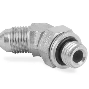 Bezpieczna płatność Przyłączka kolankowa z przeciwnakrętką 45st. M12x1.5 1/2 JIC 204802.3 - CAST