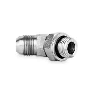 Bezpieczna płatność Przyłączka kolankowa z przeciwnakrętką 45° 1/4” BSP-9/16” JIC 204703.3