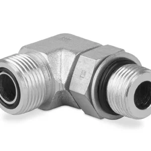 Przyłączka kolankowa z przeciwnakrętką 9/16” UNF-11/16” ORFS 6200-06-09 - IMM / Interpump Tani