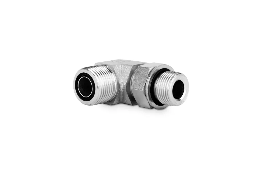 Przyłączka kolankowa z przeciwnakrętką M16x1.5-13/16” ORFS 405211 - CAST Nowość