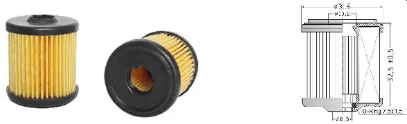 CZAJA Filtr fazy ciekłej Tartarini CZAFCTAR01 Szybka dostawa