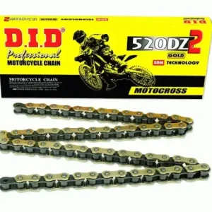 D.I.D ŁAŃCUCH NAPĘDOWY MOTO DID 520 BEZ O-RING (3500DAN) (ROZKUTY+OGNIWO) Tylko dziś