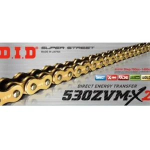 D.I.D ŁAŃCUCHY ŁAŃCUCH NAPĘDOWY MOTO. DID 530X-RING (4629AN) ZŁOTO - ZŁOTY(ROZKUTY+OGNIWO) Tylko dziś