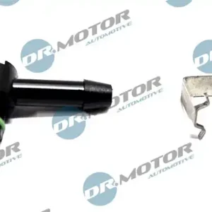 DR. MOTOR Króciec przewodu przelewowego DRM06L typu L z zabezpieczeniem DENSO Ekspresowa dostawa
