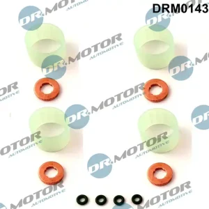DR. MOTOR Zestaw Montażowy Wtryskiwacza DRM0143S FORD FOCUS 10- (4 Sztuki) Zwrot pieniędzy