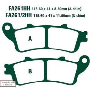 EBC KLOCKI HAM. MOTO. Niska cena