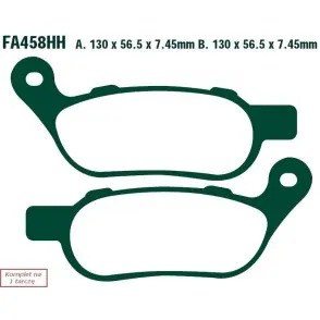 EBC KLOCKI HAM. MOTO.HARLEY DAVIDSON® FXDL LOW RIDER (08-09)/FXDF FAT BOB (08-14) Nowość