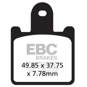 EBC KLOCKI HAM. MOTO.KAWASAKI ZX-6R (ZX 600) (07-08)/Z 1000 ABS (07-09) Wysoka jakość