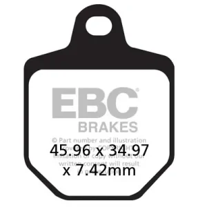 Premium EBC KLOCKI HAM. MOTO.KTM SMR 560 (07)