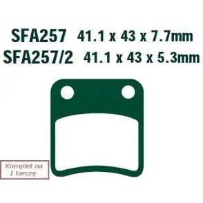 Oferta EBC KLOCKI HAM. MOTO.SYM ORBIT 125 (08-09)