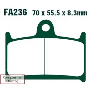 EBC KLOCKI HAM. MOTO.TRIUMPH THUNDERBIRD LT (1699CC) -14/SPRINT ST 1050 (ABS) (05-10)/DAYTONA 955I (05-06) Kup teraz