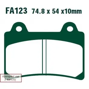 EBC KLOCKI HAM. MOTO.YAMAHA TDM 850 (91-95)/FZR 1000 GENESIS (87-88) Wyprzedaż